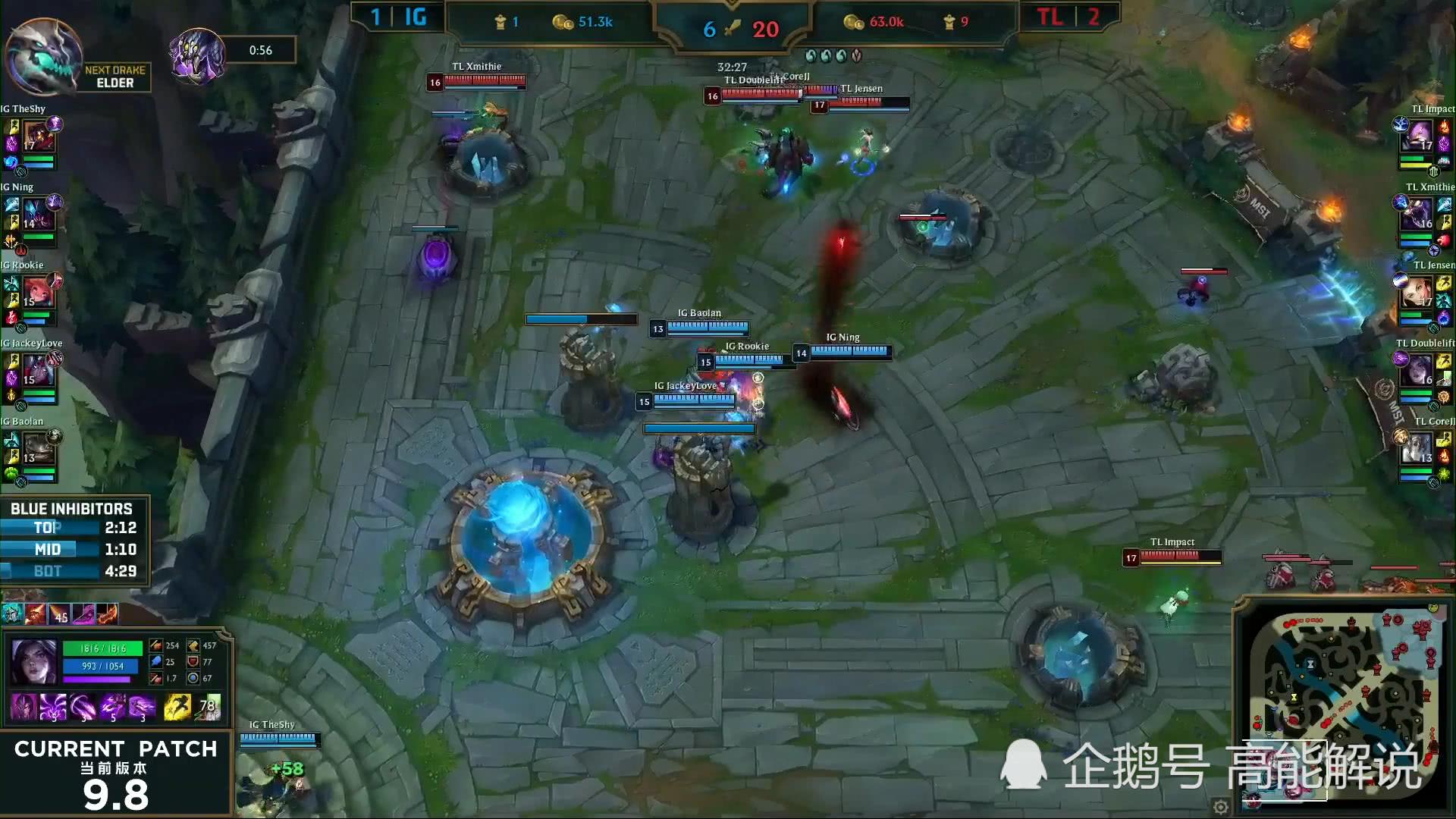 TheShy意外战胜雄鹿,出色发挥引爆全场!比赛高潮迭起 TheShy意外战胜雄鹿,出色发挥引爆全场!比赛高潮迭起